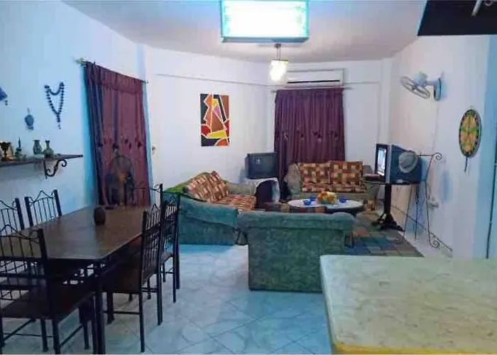 Apartment Cozy Relaxed Ground With Terrace-ras Sudr *