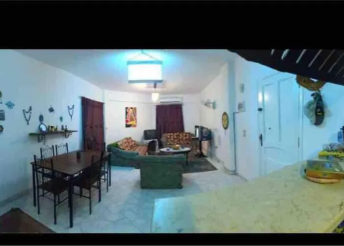Cozy Relaxed Ground With Terrace-ras Sudr Apartment *